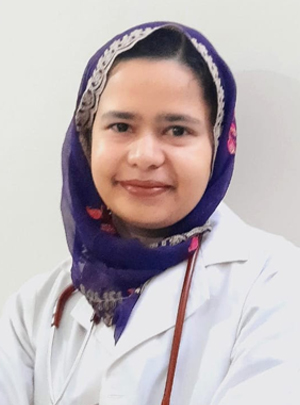 Dr. Eshita Reza Khan
  - শিশু, শিশু রক্তের রোগ ও রক্তের ক্যান্সার বিশেষজ্ঞ