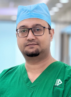 Dr. Murshidul Arefin
 
  - জেনারেল ও ল্যাপারোস্কোপিক হেপাটোবিলিয়ারি, প্যানক্রিয়াটিক এবং লিভার ট্রান্সপ্লান্ট সার্জন